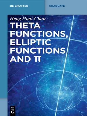 cover image of Theta functions, elliptic functions and π